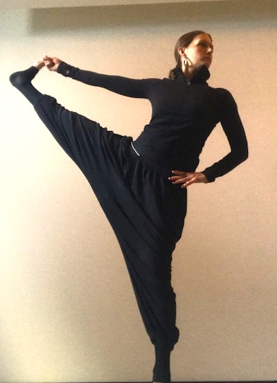 Rachel Rose Tint Your Life standing yoga pose