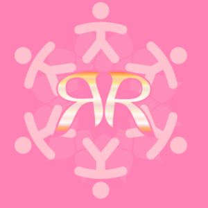 An image showing the RR logo and a circle of stick figures holding hands, representing social life and relationship.