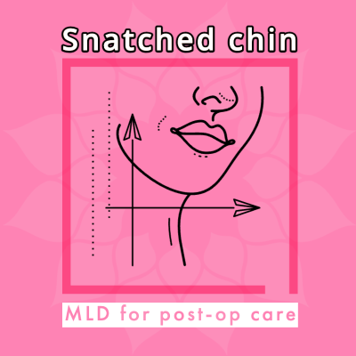 MLD (Manual Lymphatic Drainage) is a technique used to help with post-operative care after chin surgery.